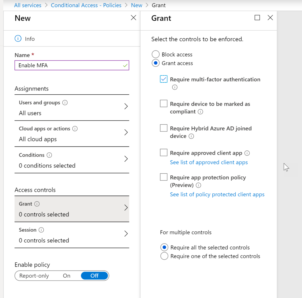 Microsoft Security Defaults