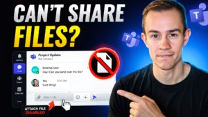 Quick Tip: Sharing Files with External Users in Teams Chat